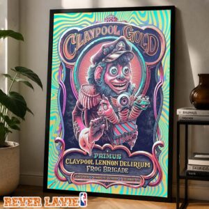 Primus Concert Poster At KEMBA Live! Outdoor In Columbus Ohio On June 6 2026 Home Decor Poster