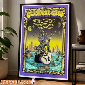 Primus Concert Poster Music Show At Salt Shed In Chicago Illinois On June 3 2026 Home Wall Decoration