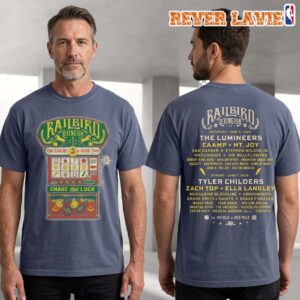 Railbird Festival 2026 Slot Machine Lineup Tee