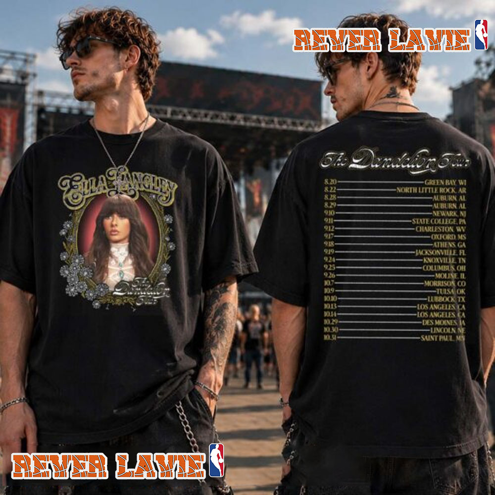 Ella Langley 2026 Dandelion Tour Tee Official Tour Merch Graphic T Shirt Ella Langley 2026 Dandelion Tour Tee Official Tour Merch Graphic T Shirt