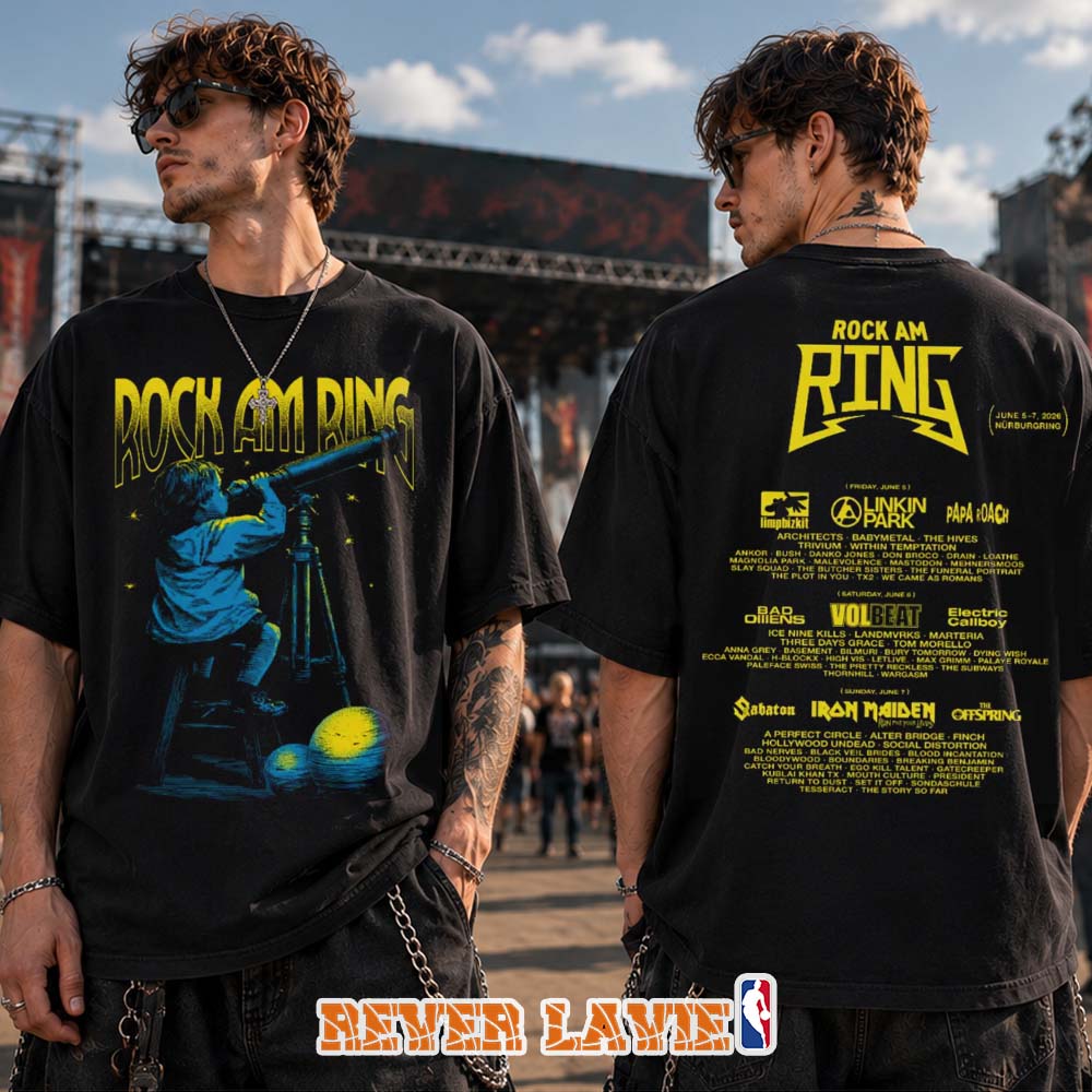 Rock Am Ring 2026 Stargazing Festival Line Up Unisex T-Shirt Rock Am Ring 2026 Stargazing Festival Line Up Unisex T-Shirt