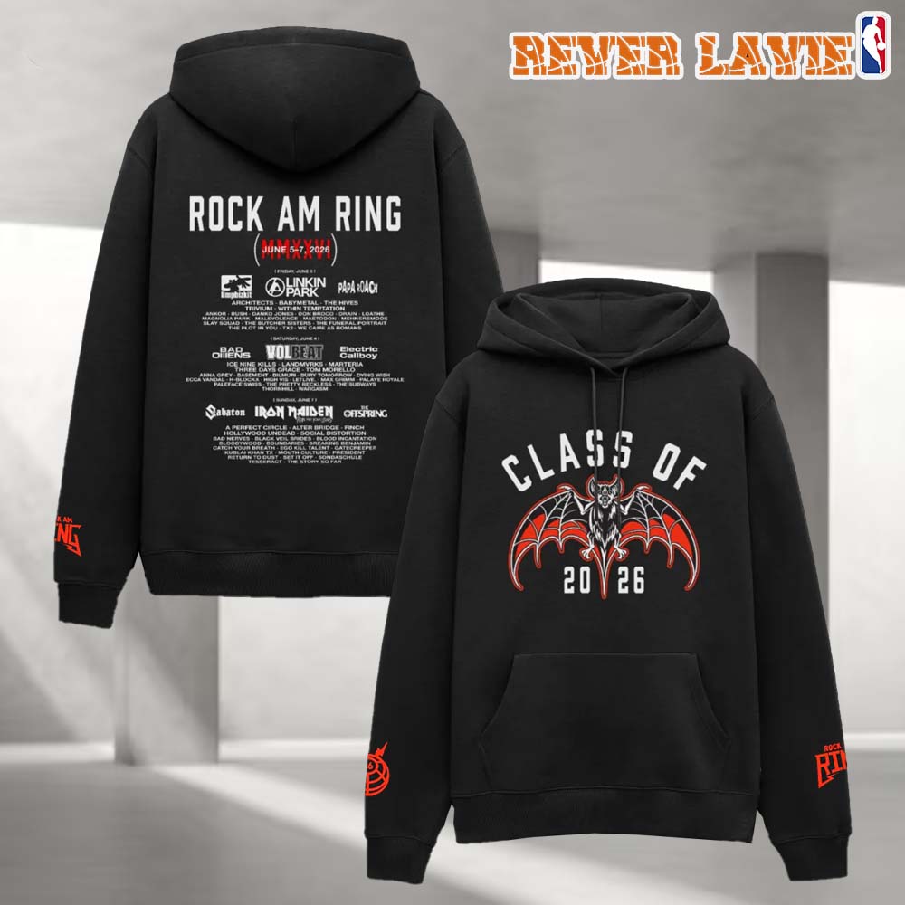 Rock Am Ring Class of 26 - Line Up 2026 Unisex Hoodie Rock Am Ring Class of 26 - Line Up 2026 Unisex Hoodie