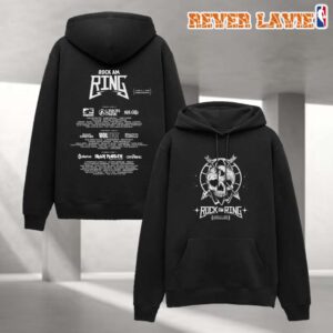 Rock Am Ring Space Skull Line Up 2026 Unisex Hoodie