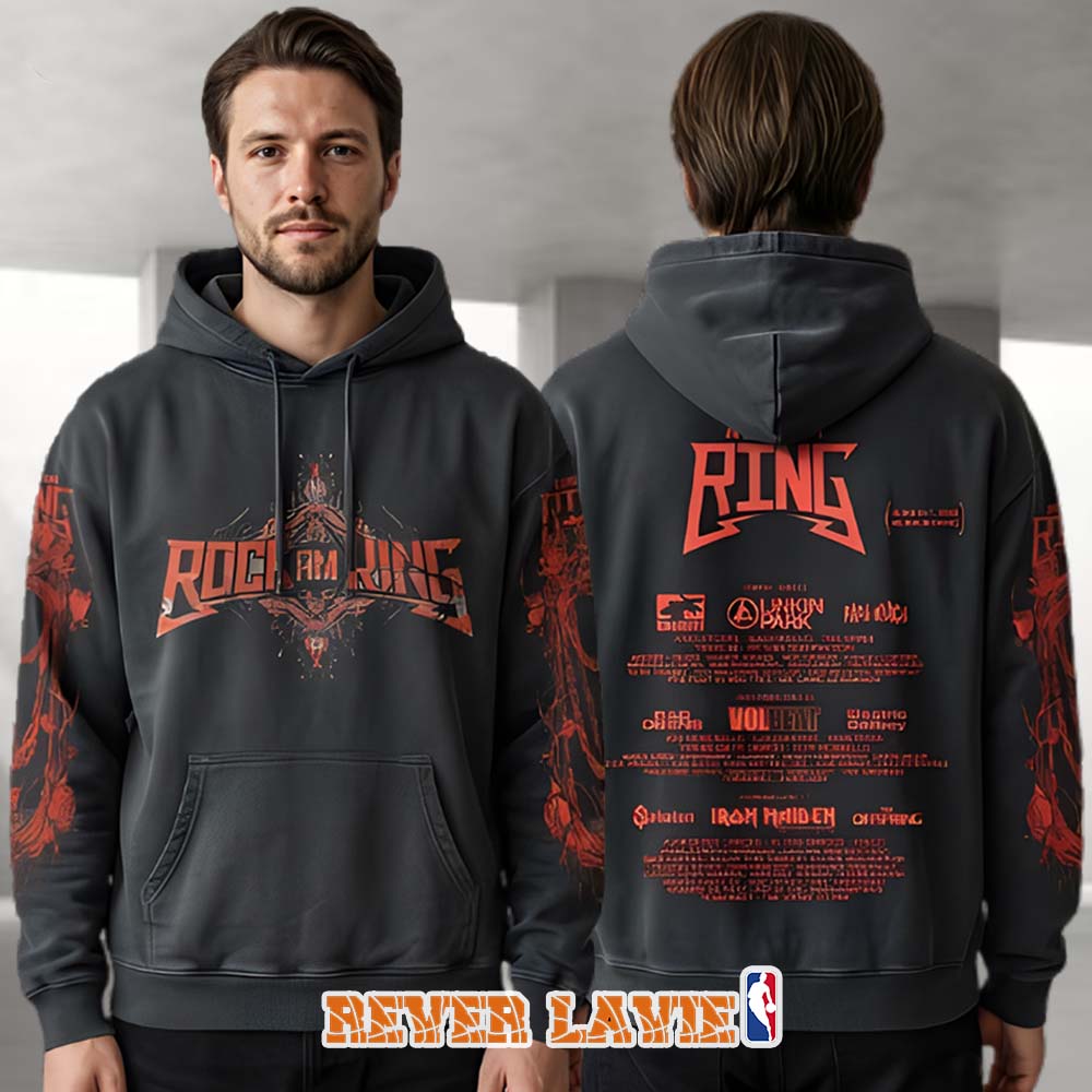 Rock am Ring 2026 Festival Limited Edition Heavy Iron Line Up 2026 Vintage Hoodie Rock am Ring 2026 Festival Limited Edition Heavy Iron Line Up 2026 Vintage Hoodie