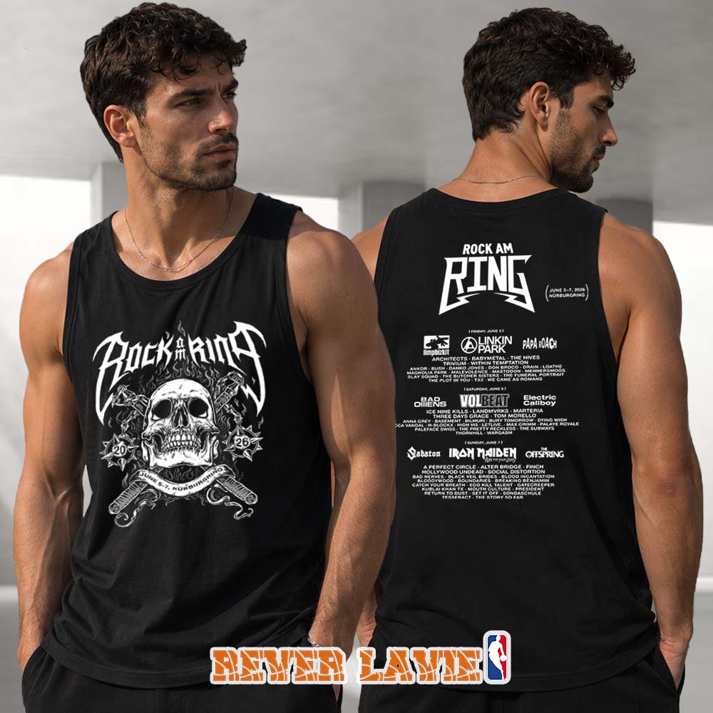 Rock am Ring Festival Flail Line Up 2026 Unisex Tank Top Rock am Ring Festival Flail Line Up 2026 Unisex Tank Top