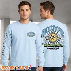 Roots Picnic 2026 18th Annual Sun Chambray All Over Print Longsleeve