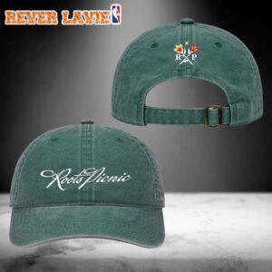 Roots Picnic 2026 Script Green Dad Hat