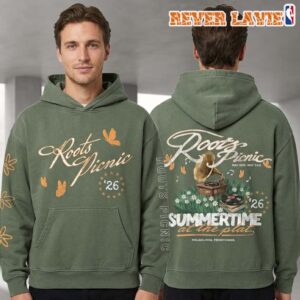Roots Picnic 2026 Summertime in the Park Green Hoodie