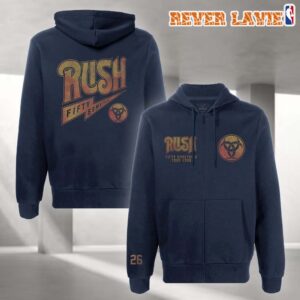 Rush 50 Something Tour Navy Tour Hoody 2026