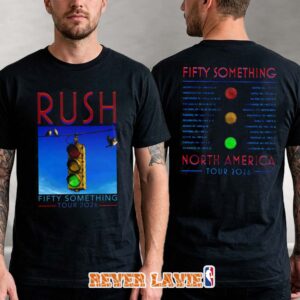 Rush Fifty Something Tour 2026 Stoplight Tour Tee