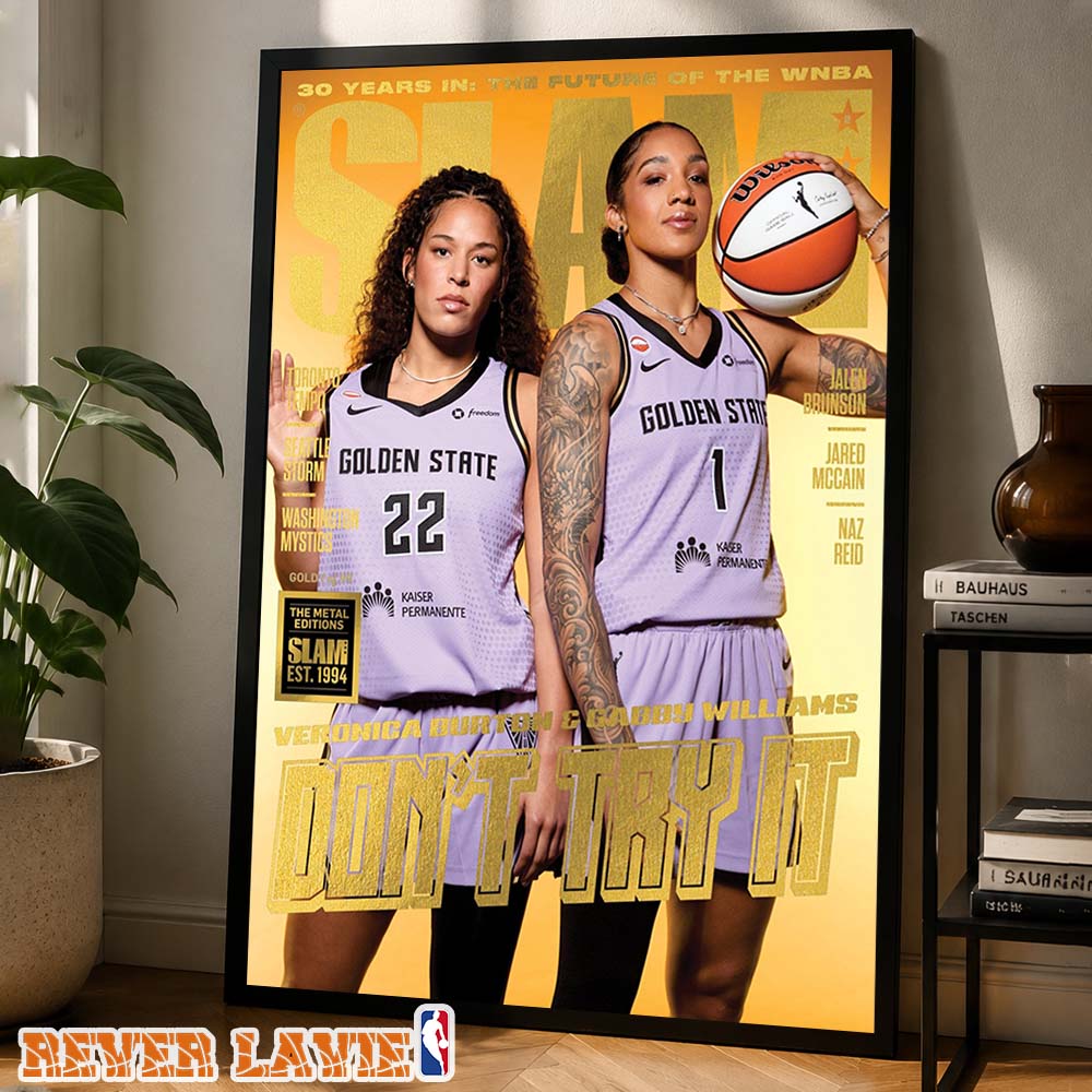 SLAM 262 Gold Metal Veronica Burton and Gabby Williams Cover Celebrates the Future of the WNBA in 2026 Home Decor Poster Canvas SLAM 262 Gold Metal Veronica Burton and Gabby Williams Cover Celebrates the Future of the WNBA in 2026 Home Decor Poster Canvas