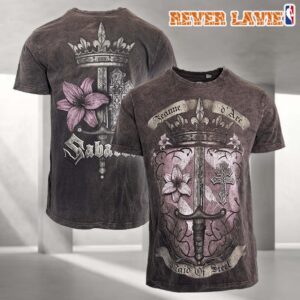 Sabaton Limited Maid Of Steel Vintage All Over Print T-shirt