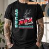 NBA Finals New York Knicks vs San Antonio Spurs Matchup Trophy Tee NBA Finals New York Knicks vs San Antonio Spurs Matchup Trophy Tee