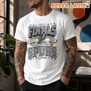 San Antonio Spurs 2026 NBA Finals Court Franklin T-Shirt