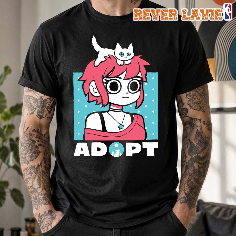 Scott Pilgrim & the Infinite Sadness 20th Anniversary Adopt 2026 Tee Scott Pilgrim & the Infinite Sadness 20th Anniversary Adopt 2026 Tee