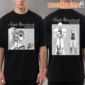 Scott Pilgrim & the Infinite Sadness 20th Anniversary Merch Drop The Clash at Demonhead Tour Tee