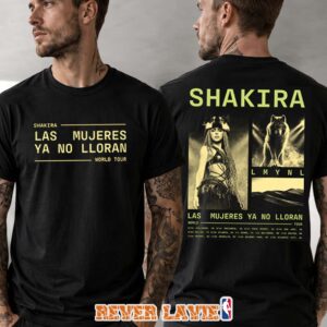 Shakira 2026 LMYNL World Tour Grid Two Sided Tee