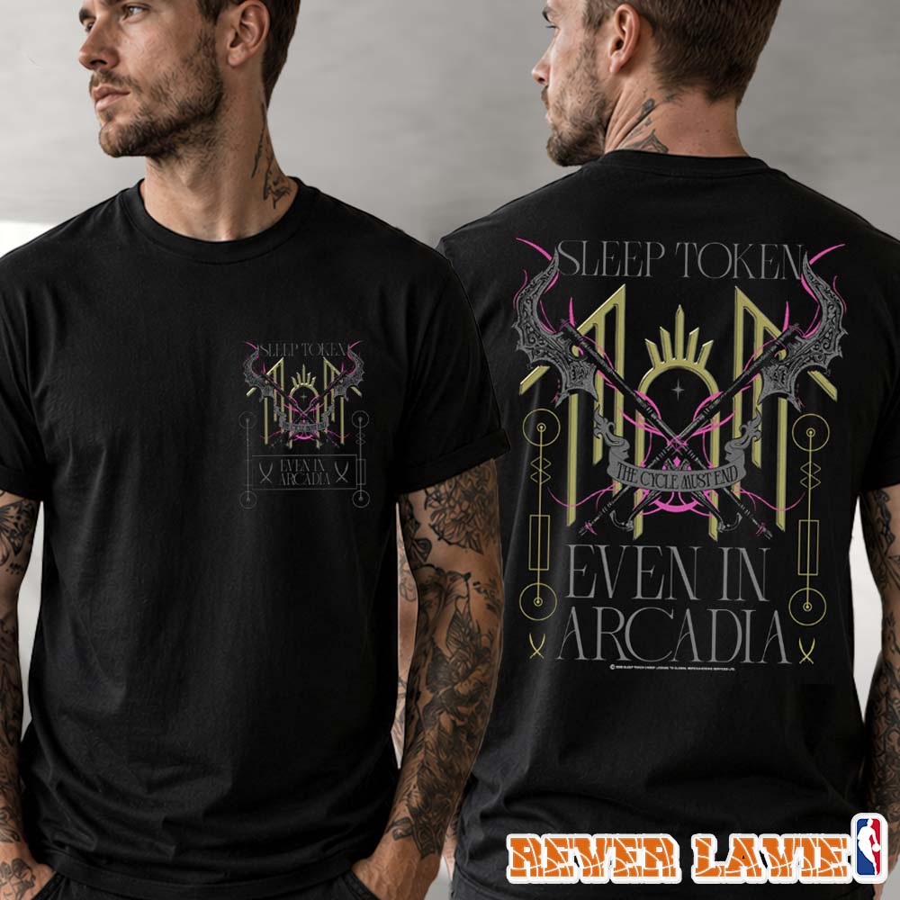 Sleep Token The Acadia Gold Runic T-Shirt Even In Arcadia Collection 2026 Sleep Token The Acadia Gold Runic T-Shirt Even In Arcadia Collection 2026