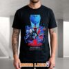 Spider-Man Into The Spider-Verse Monochrome Poster Spider-Verse Heroes And Kingpin Unisex T-Shirt