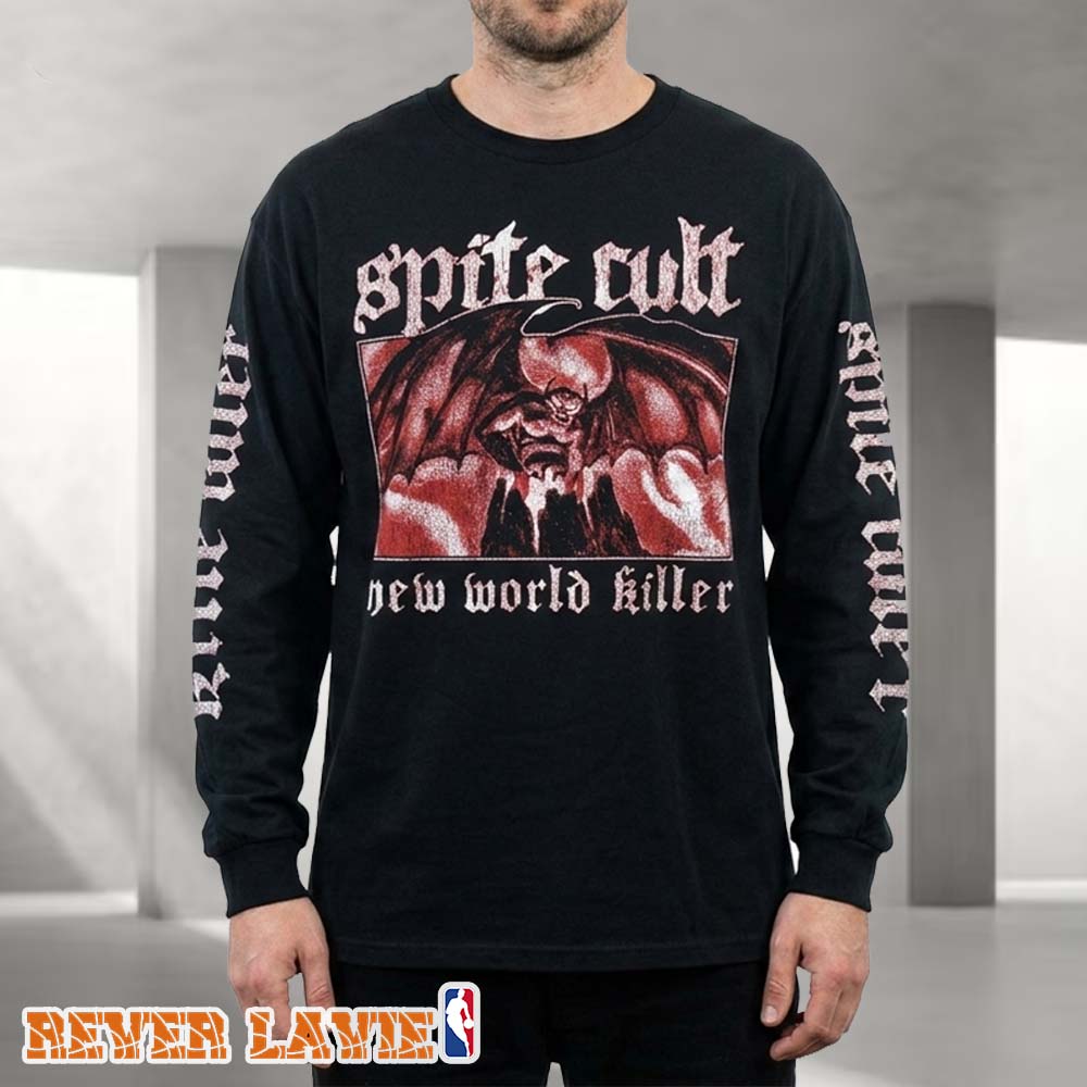 Spite Chernabog Dark Mythology Graphic Long Sleeve T-Shirt Spite Chernabog Dark Mythology Graphic Long Sleeve T-Shirt