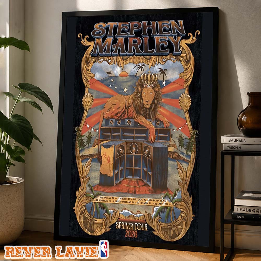 Stephen Marley Spring Tour Across USA 2026 Dates And Locations Premium Canvas Print Stephen Marley Spring Tour Across USA 2026 Dates And Locations Premium Canvas Print