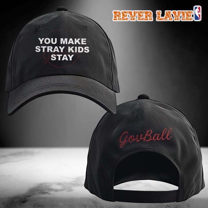 Stray Kids Event Merch At Gov Ball In NYC On June 6 2026 Stray Kids Everywhere All Around The World Classic Cap