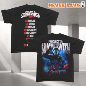 Summerween Horror Project X Michael Myers Design Two Sides Unisex T-Shirt
