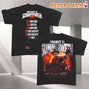 Summerween Tour 2026 Freddy Horror Two Sides T-Shirt