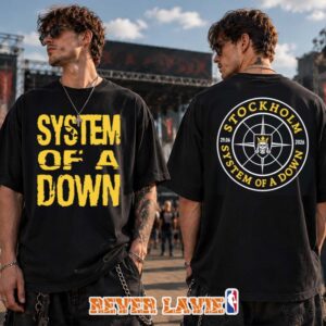 System Of A Down Stockholm Sweden June 29 2026 Event Shop T-Shirt