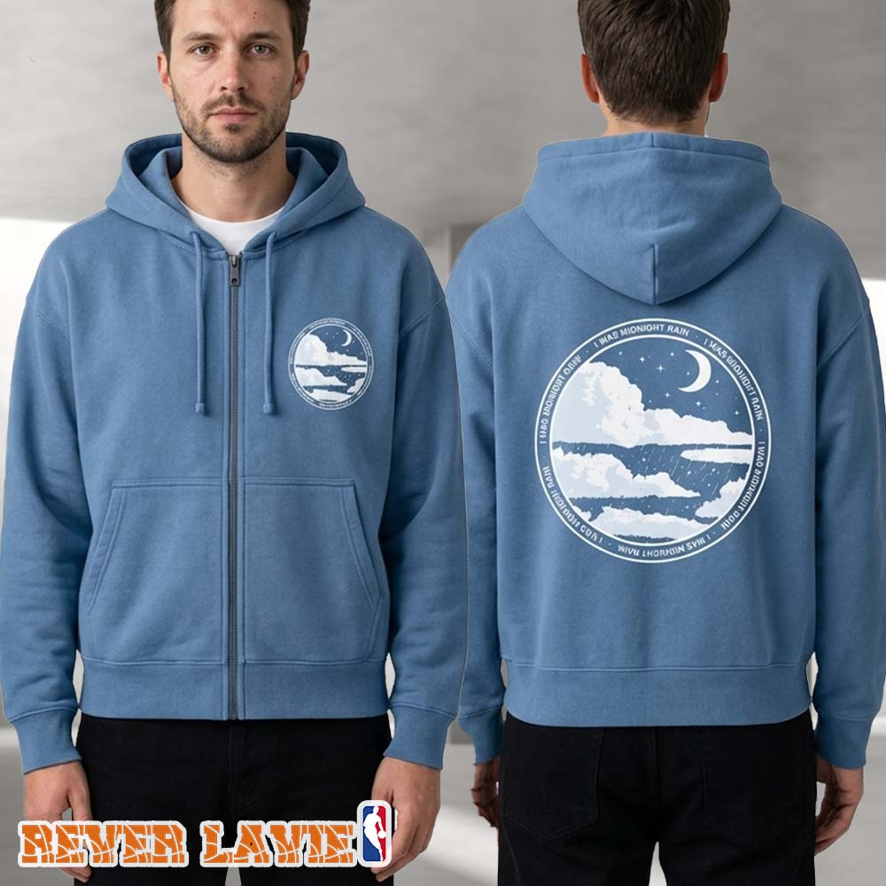 Taylor Swift 2026 Midnights I Was Midnight Rain Zip Hoodie Taylor Swift 2026 Midnights I Was Midnight Rain Zip Hoodie