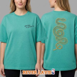 Taylor Swift Reputation Island Breeze Lights Down Low Crochet Snake Tee