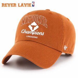 Texas Longhorns Back-to-Back WCWS Champions 47 Clean Up Adjustable Hat