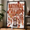 The Texas Longhorrn Are Back To Back National Champions NCAA College World Series Home Decor Poster Canvas