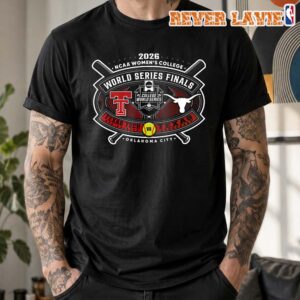 Texas Tech Red Raiders Vs Texas Longhorns 2026 NCAA Women’s College Oklahoma City Matchup Shirt