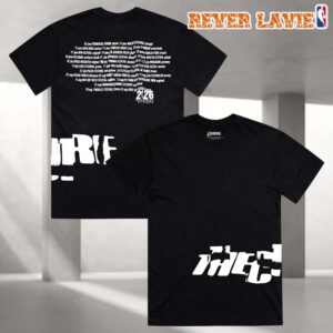 The Cure 2026 The Cure Festival Summer Black All Over Print T-Shirt