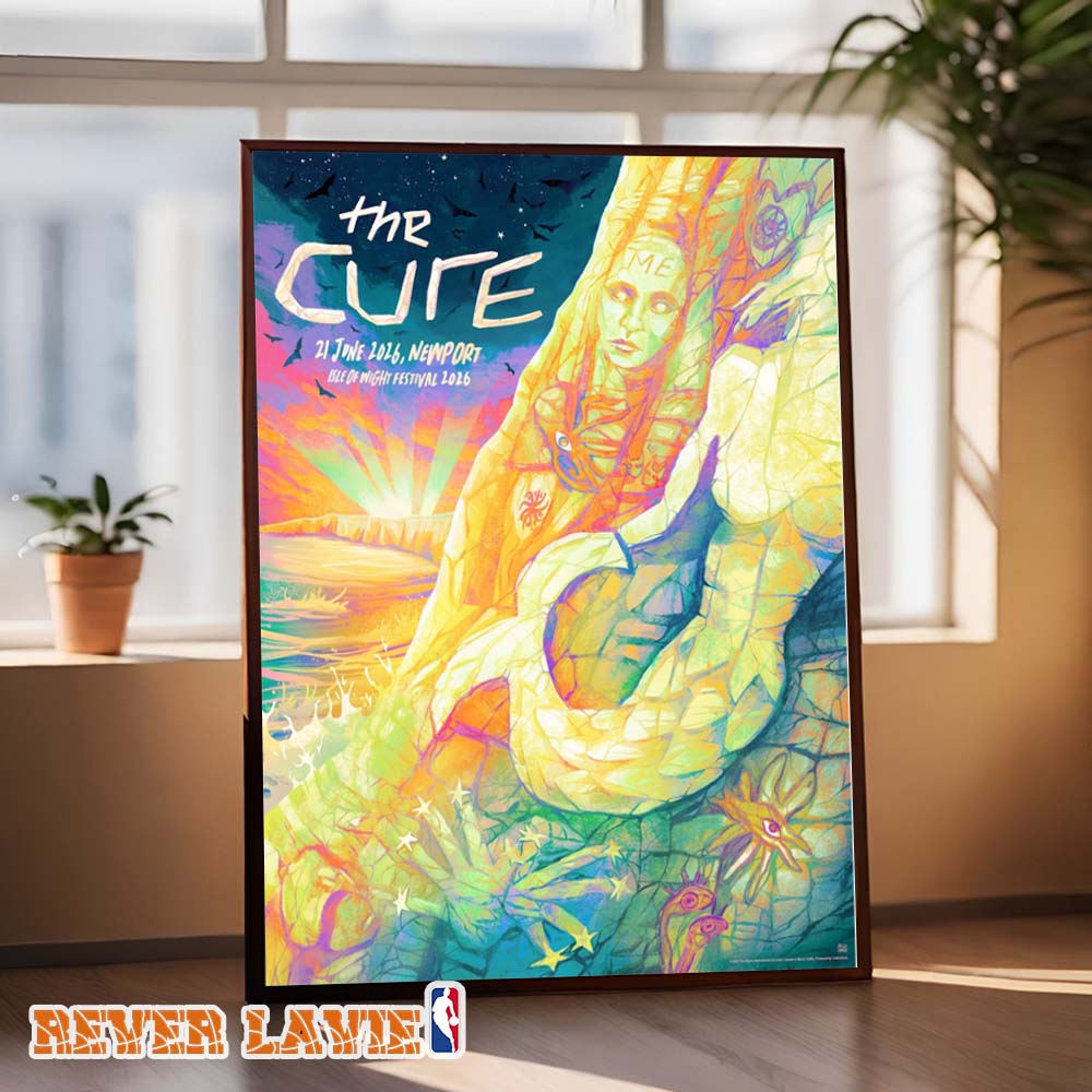 The Cure Limited Edition Event Poster At Isle of Wight Festival In Newport UK On June 21 2026 Dreamlike Coastal Goddess Artwork Poster Canvas The Cure Limited Edition Event Poster At Isle of Wight Festival In Newport UK On June 21 2026 Dreamlike Coastal Goddess Artwork Poster Canvas