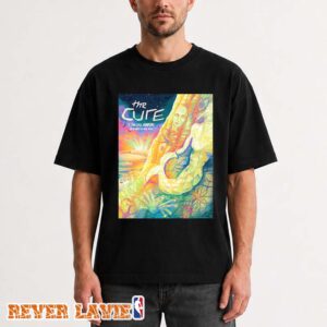 The Cure Limited Edition Event Poster At Isle of Wight Festival In Newport UK On June 21 2026 Dreamlike Coastal Goddess Artwork Unisex Tee
