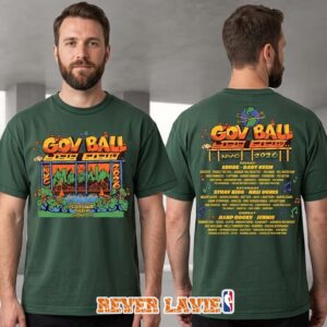 The Governors Ball 2026 Exclusive AA x Marte x GB Lineup Tee