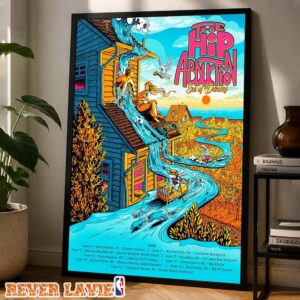 The Hip Abduction Tour Poster Sea Of Dreams Tour Across East Coast USA June 2026 Dream River House Home Decor Poster