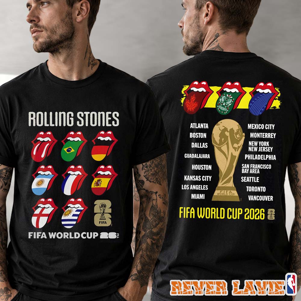 The Rolling Stones x FIFA World Cup 2026 Global Voodoo T-Shirt The Rolling Stones x FIFA World Cup 2026 Global Voodoo T-Shirt