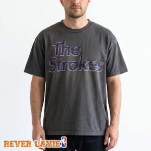 The Strokes Oil Slick Logo Reality Awaits Tour 2026 Unisex Tee