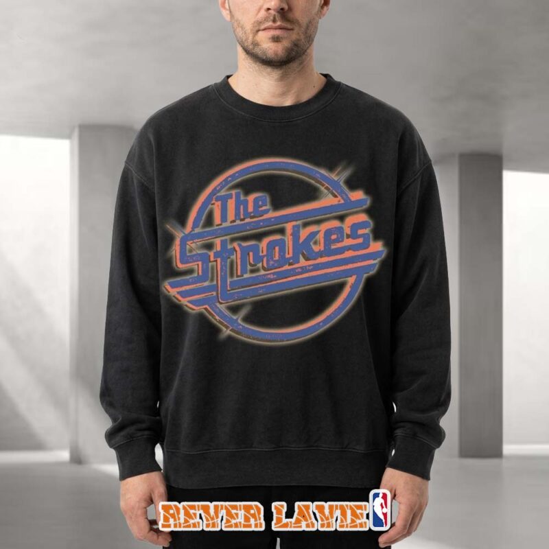 The Strokes Reality Awaits Tour 2026 New York Crewneck Sweatshirt