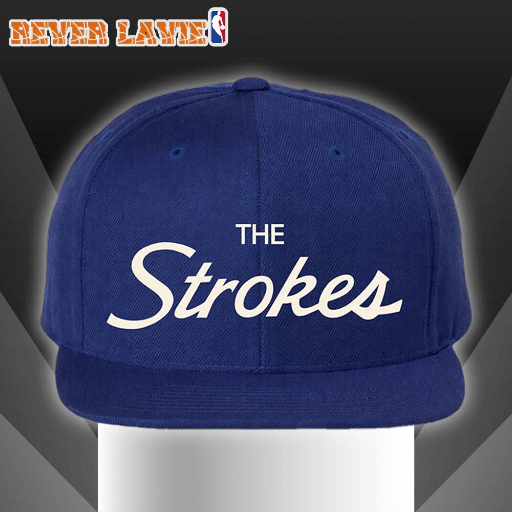 The Strokes Reality Awaits Tour 2026 Script Logo Hat The Strokes Reality Awaits Tour 2026 Script Logo Hat
