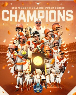 The Texas Longhorrn Are Back To Back National Champions NCAA College World Series