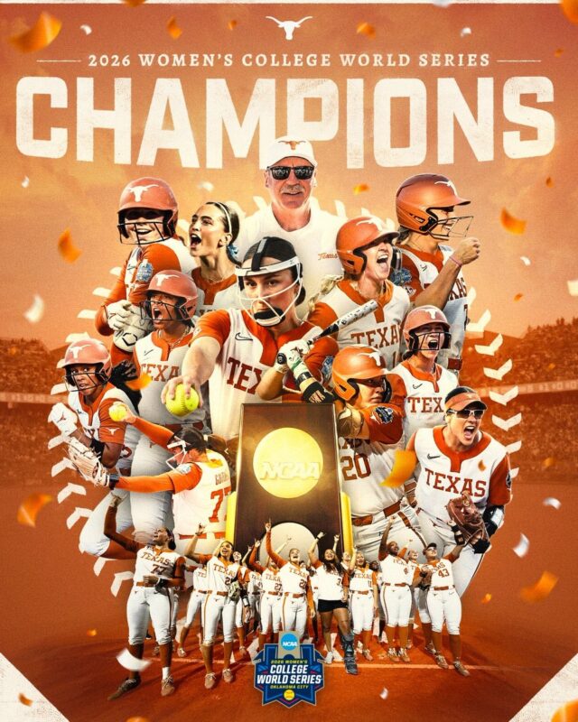 The Texas Longhorrn Are Back To Back National Champions NCAA College World Series