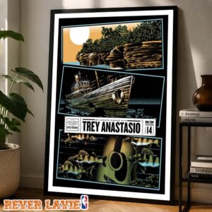Trey Anastasio Concert Show at the Lake Superior Big Top Chautauqua in Bayfield Wisconsin On June 14 2026 Canvas Wall Hanging