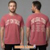 Ty Myers Red Let Em Talk Legal Tour 2026 Official Merchandise Red T-Shirt