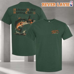 Tyler Childers 2026 Hickman Holler Bass Fishing Green T-Shirt