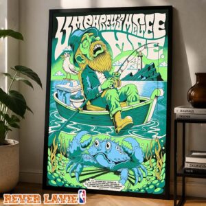 Umphrey’s McGee moe.mentUM Tour Dates Poster Across USA June 2026 Home Decor Poster Canvas