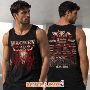Wacken Open Air Blood Citadel XXXV Anniversary 2026 Official Lineup Two Sides Unisex Tank Top